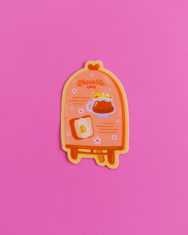 Ghibli Cafe Menu Sticker