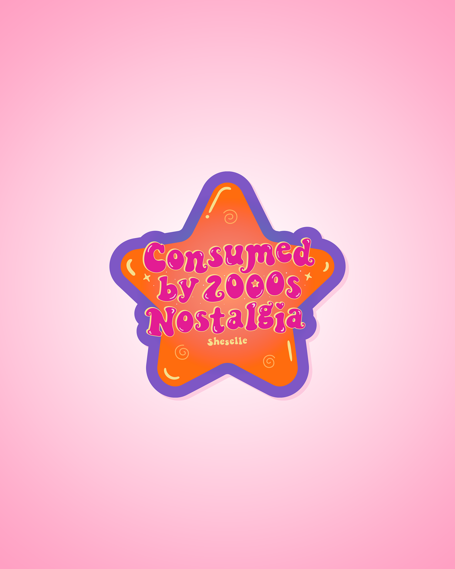 2000s Nostalgia Sticker