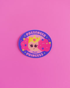 Passenger Princess Sticker
