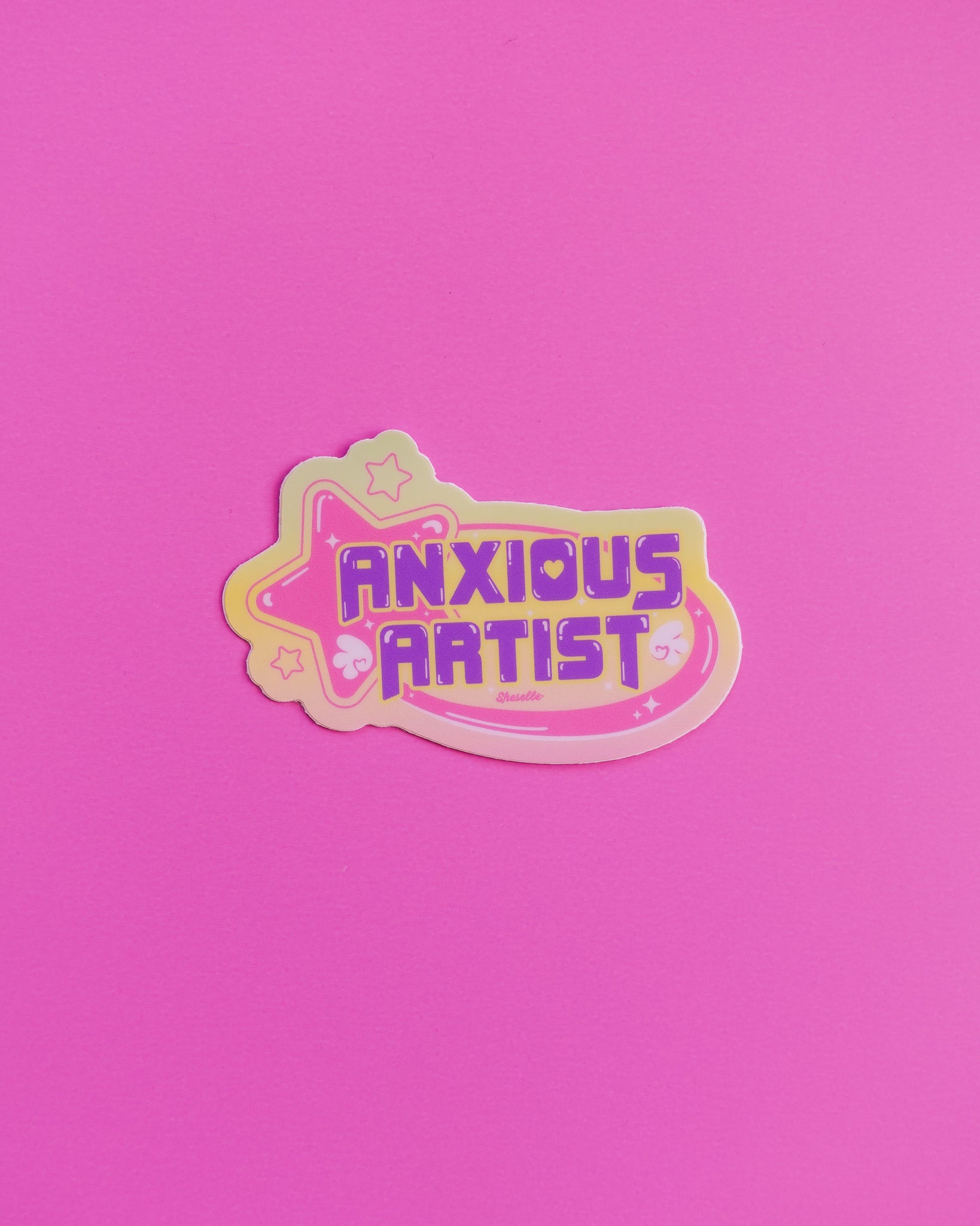 Anxious Artist Sticker