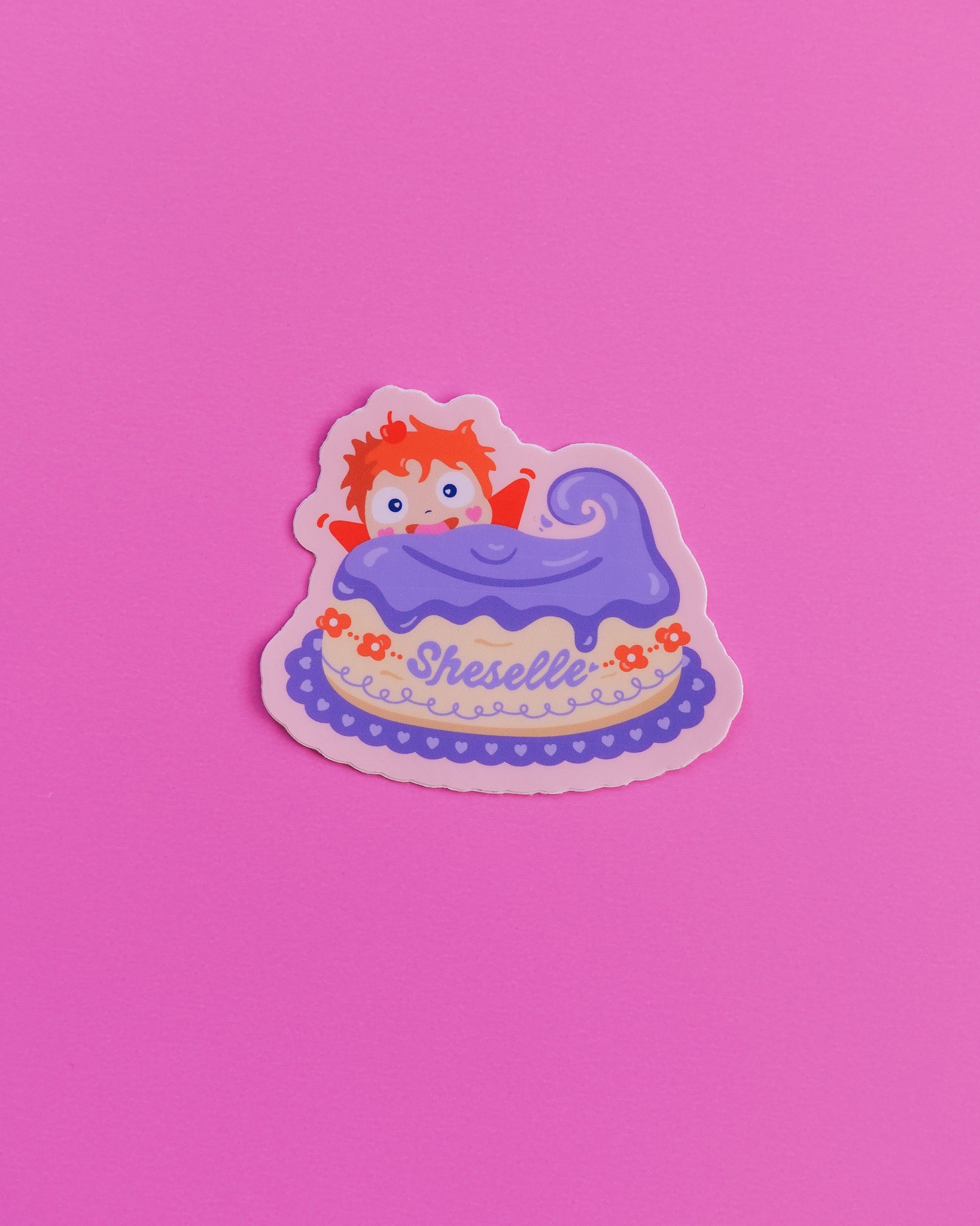 Magical Goldfish Vinyl Sticker