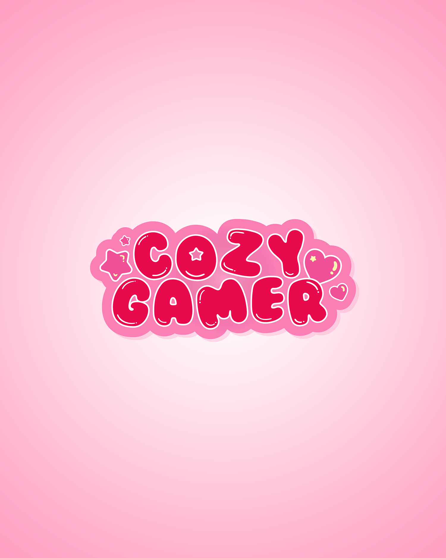 Cozy Gamer Sticker