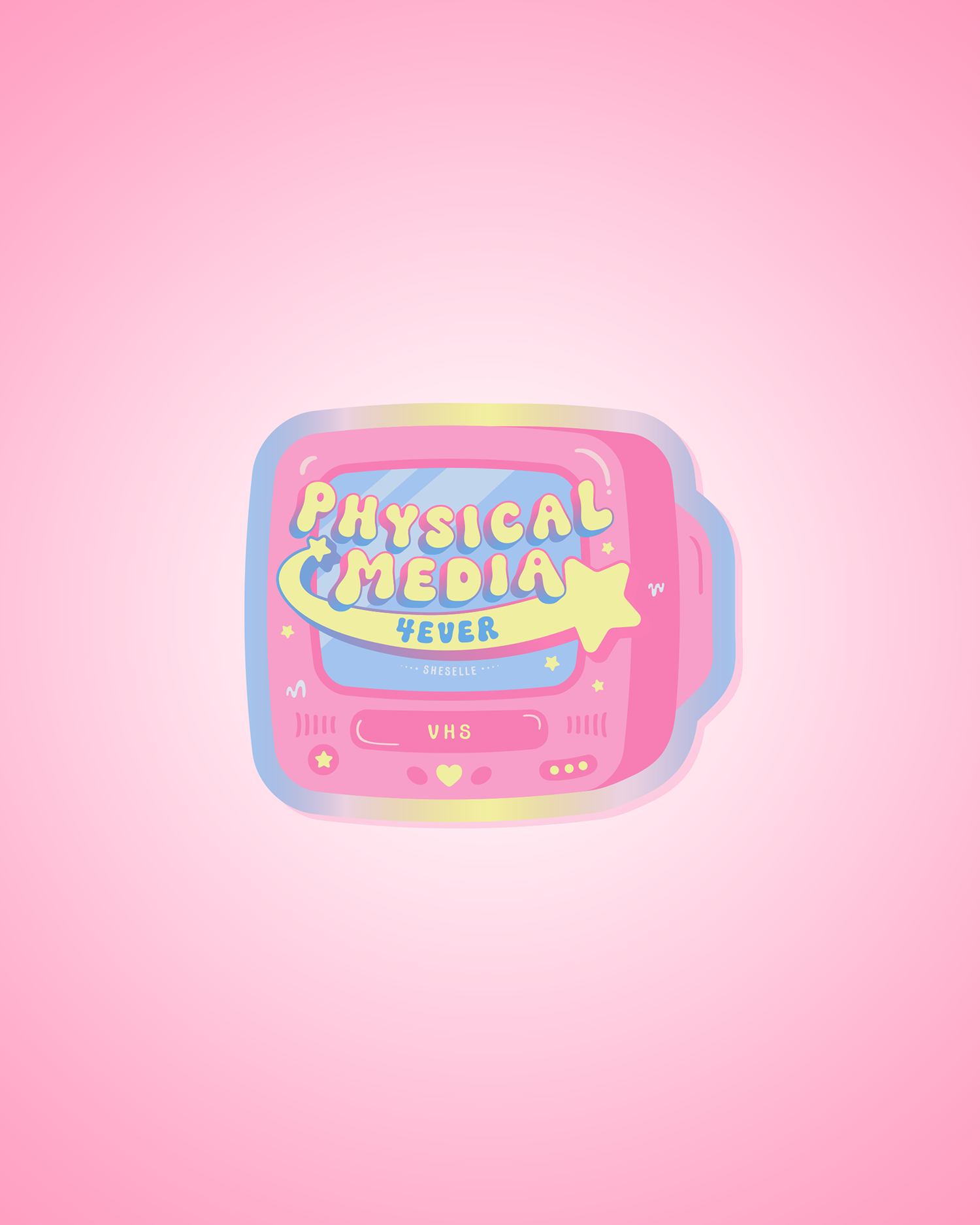 Physical Media Sticker