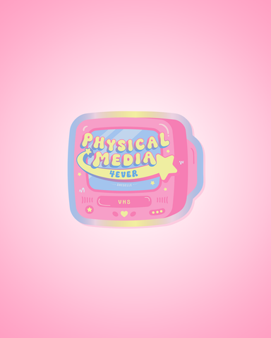 Physical Media Sticker
