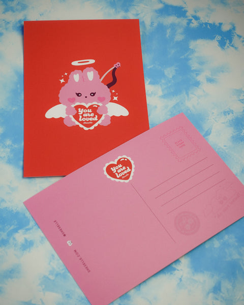 Bunny Love 4x6 Postcard Print